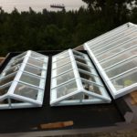 Multiple Skylights @ K&W Glass Innovations Ltd. | Custom Skylights & Canopies
