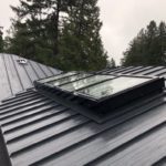 Single sloped skylight