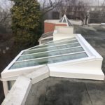 Custom solarium glass roof